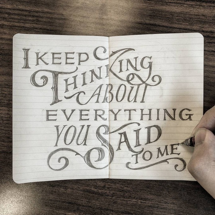 betype: "Lettering by @dandrawnwords Follow us on Instagram: @betype "