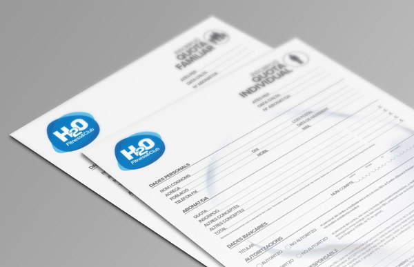 H2O Fitness&Club Gym on Behance #gym