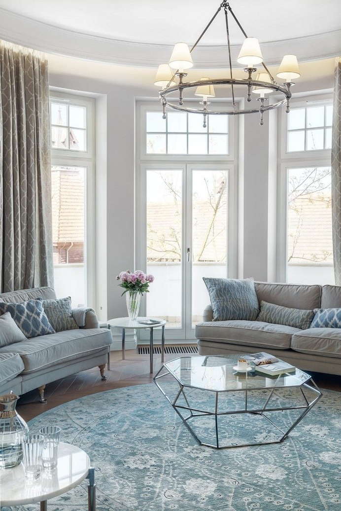Coastal Style Apartment in Sopot, Poland 1