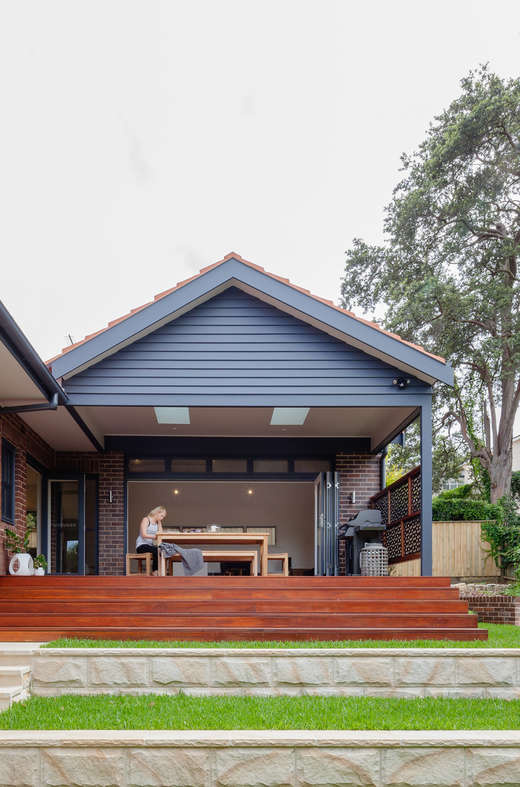 Red brick house