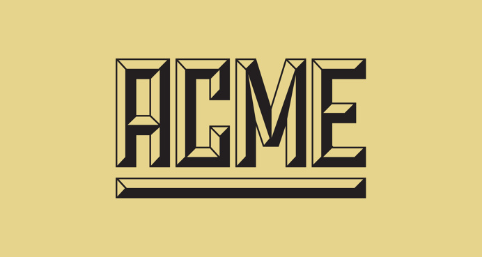 ACME Font Illustration by © mkn-design – Michael Nÿkamp