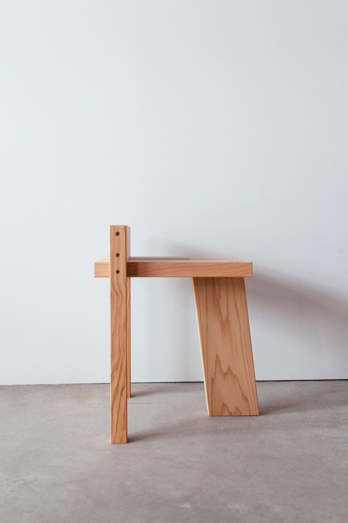 Tripodal Stool by Studio Adjective