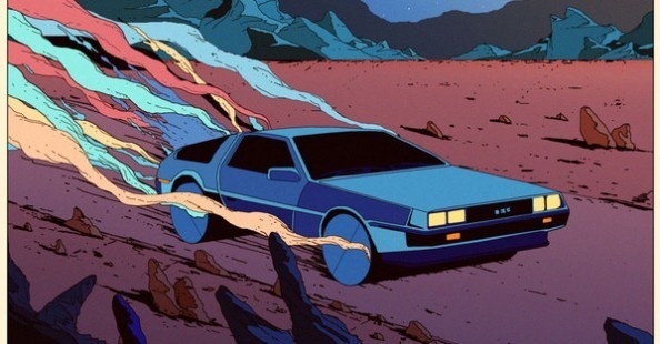 Sci fi retro illustrations by Kilian Eng #kilian #eng