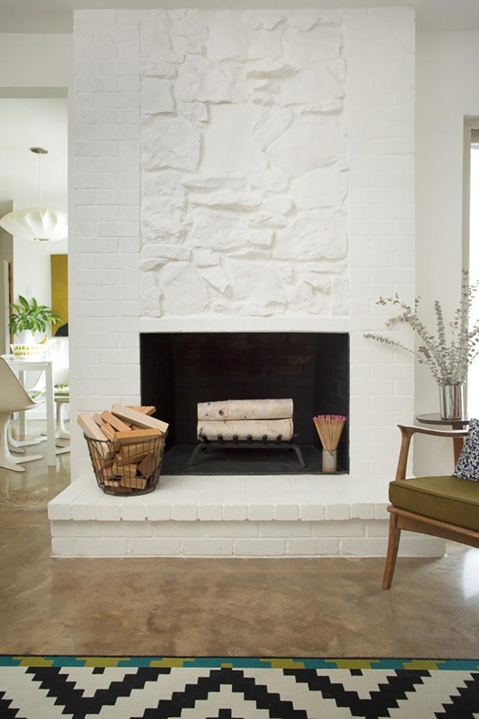 Before & After: Gorgeous Fireplace Makeovers | Design*Sponge