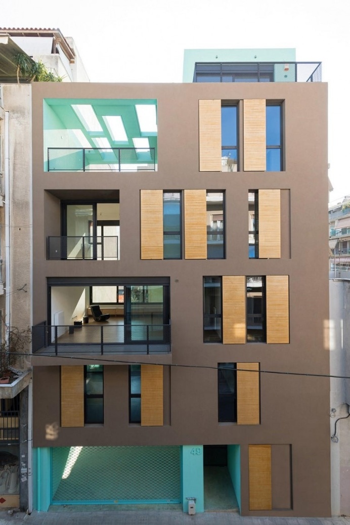 AREA Redefine the Typology of Polykatoikia with Hansen Buidling in Athens