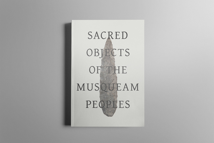 Sacred Objects Book on Behance #bookjacket #book #bookcover #bookdesign #coverdesign #jacketdesign #musqueam #britishcolumbia #canada #typog