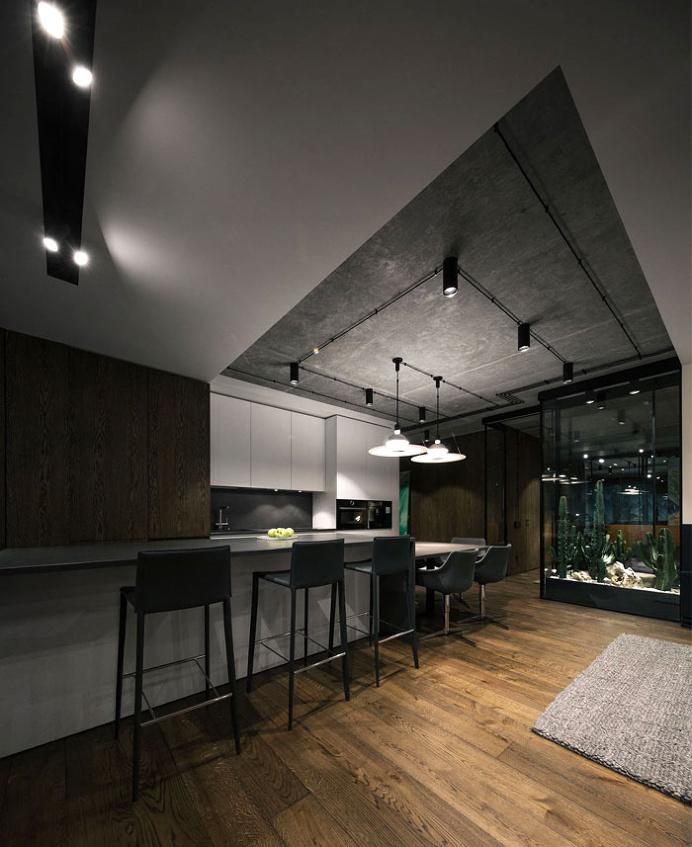 Desert Loft in Kiev by YoDezeen - InteriorZine