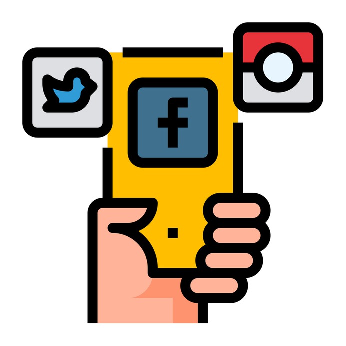 See more icon inspiration related to facebook, instagram, share, phone, ui, social media, marketing, smartphone, mobile, mobile phone, communication, exchange, electronics, communications, exchanging, files and technology on Flaticon.