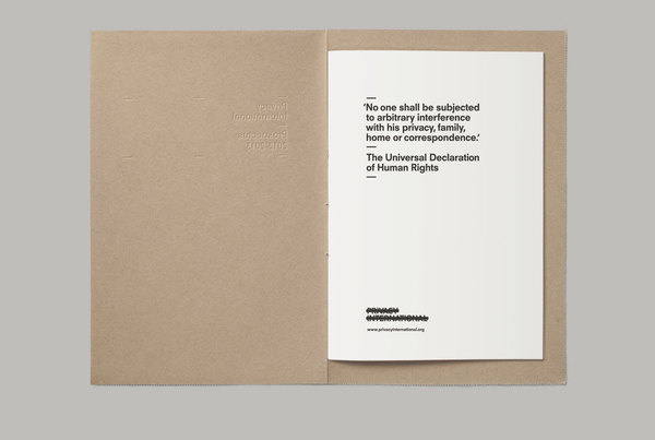 This is Real Art. — Privacy International Prospectus #print #layout #editorial