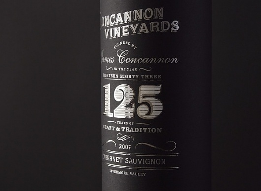 » Concannonat Beau Monroe #packaging #silver #fancypants #wine #foil