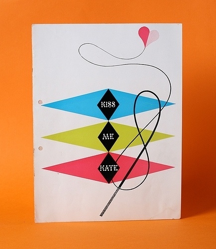 Brochure design idea #325: Javier Garcia #modern #diamond #illustration #mid #vintage #century #brochure