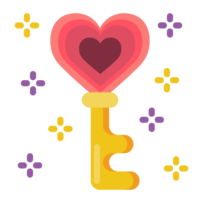 See more icon inspiration related to key, love, love and romance, Tools and utensils, valentines day, heart shaped, romantic, heart shape and padlock on Flaticon.