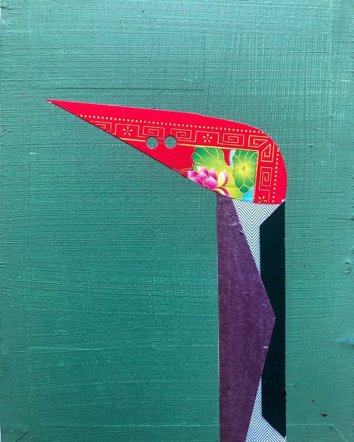 "*Simplicity" by Jova Durán

Mixed Media on Cigar Box
9"x 6.75"
c.2020

#elgrafista #mixedmedia #mixedmediaart #art #collage #collageart #collagist #acrylic #painting