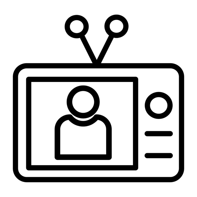 See more icon inspiration related to professions and jobs, mass media, news report, electronics, news, television, communications, user and media on Flaticon.