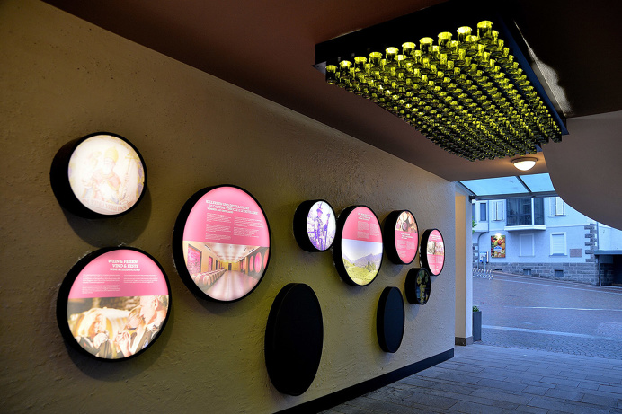 Exhibition Design: Weinkulturweg Marling on Behance