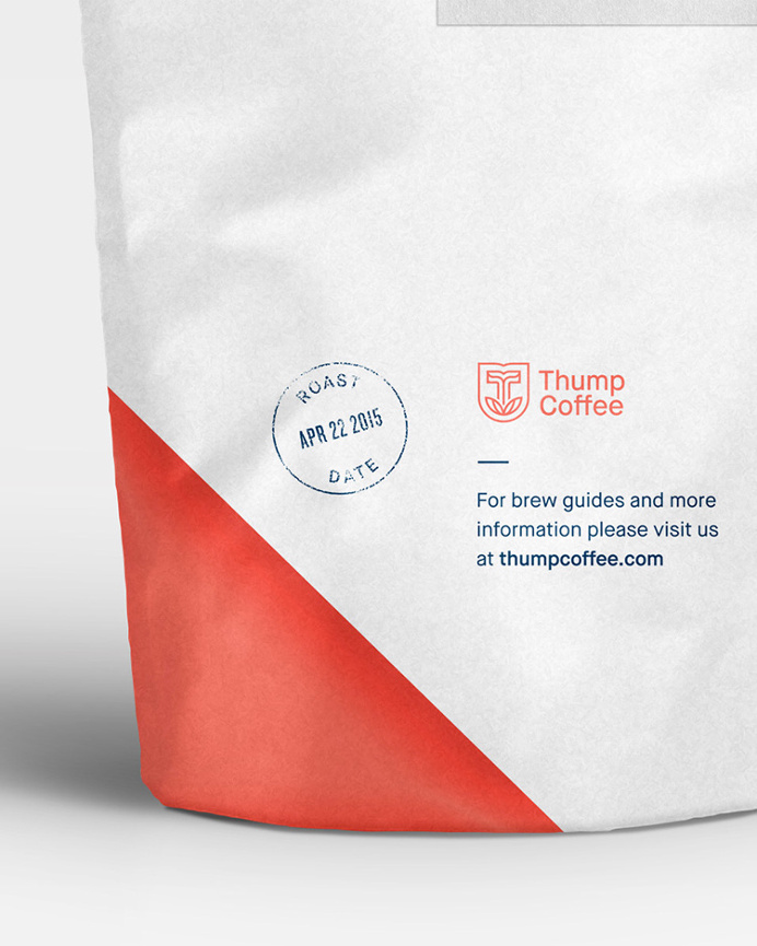 Thump Coffee by Course #package #bag #coffee
