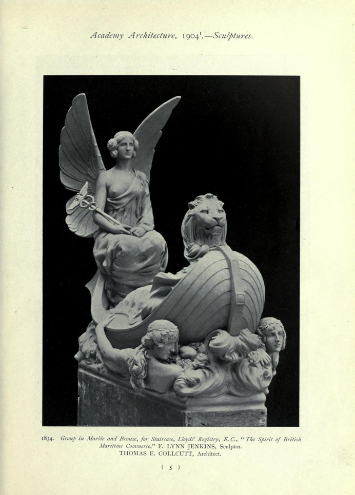 Sculptures from "Academy architecture," 1904-1908. A collection of all the sculptures published in vols. 25-34 of "Academy Architecture." : Academy architecture and architectural review : Free Download, Borrow, and Streaming : Internet Archive