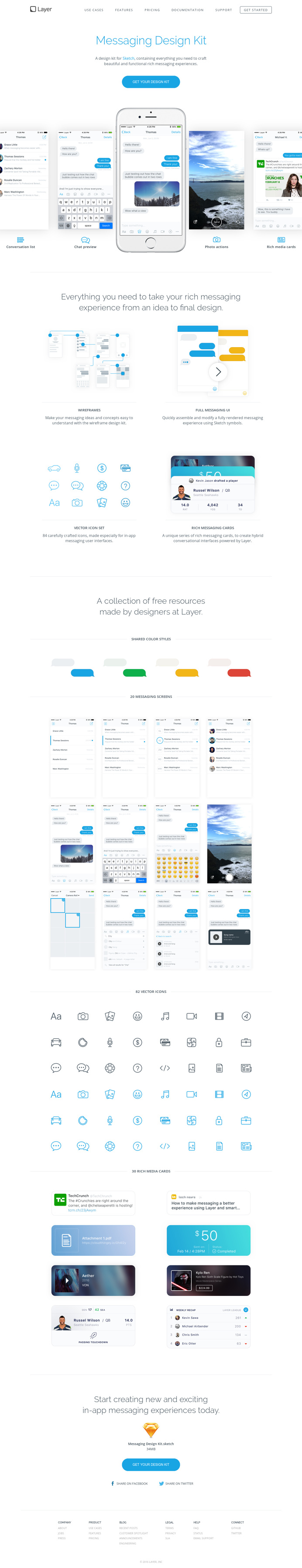 Layer - Messaging Design Kit