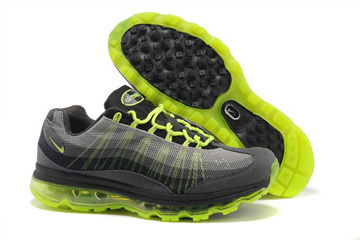 Air Max 95 360 Black Grey Volt Nike Mens Shoe #shoes