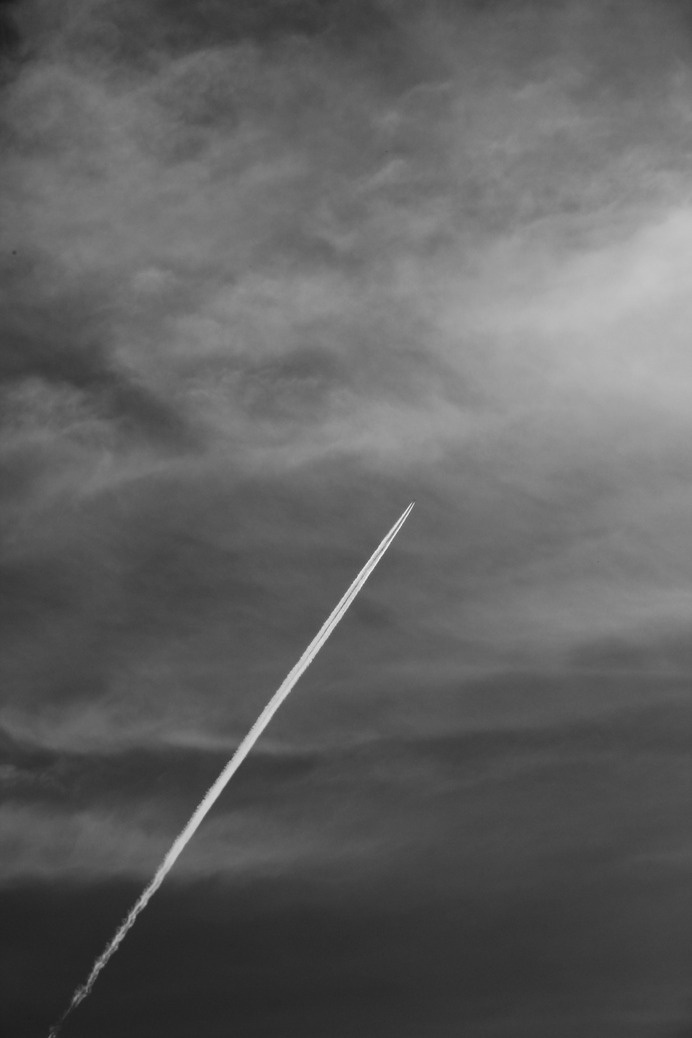 Fly #airplane #air #fly #shot #blackandwhite