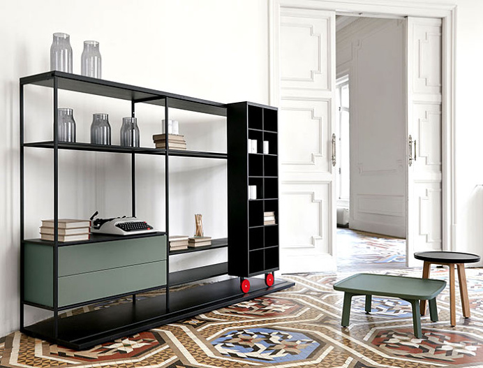Literatura Open Bookcase by Punt Mobles - #design,#furniture,#modernfurniture, design, furniture