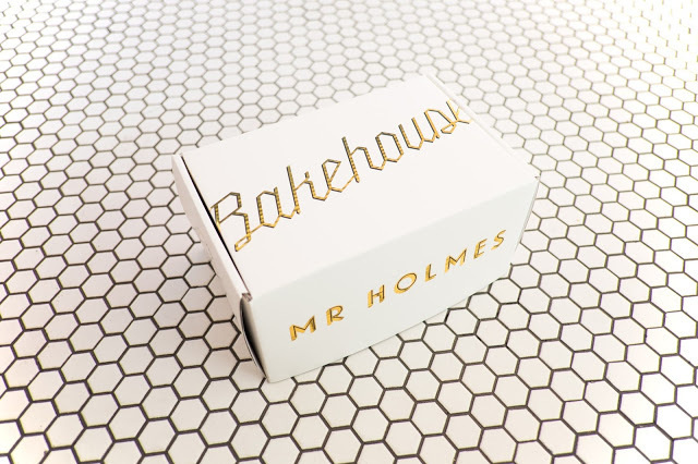 Top of the Box for baked goods at Mr Holmes Bakehouse #design #food #identity #gold #foil