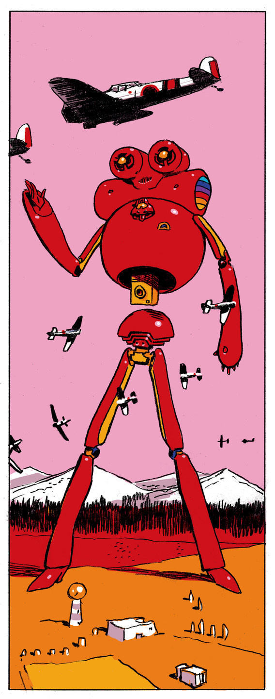 glyn dillon #robot