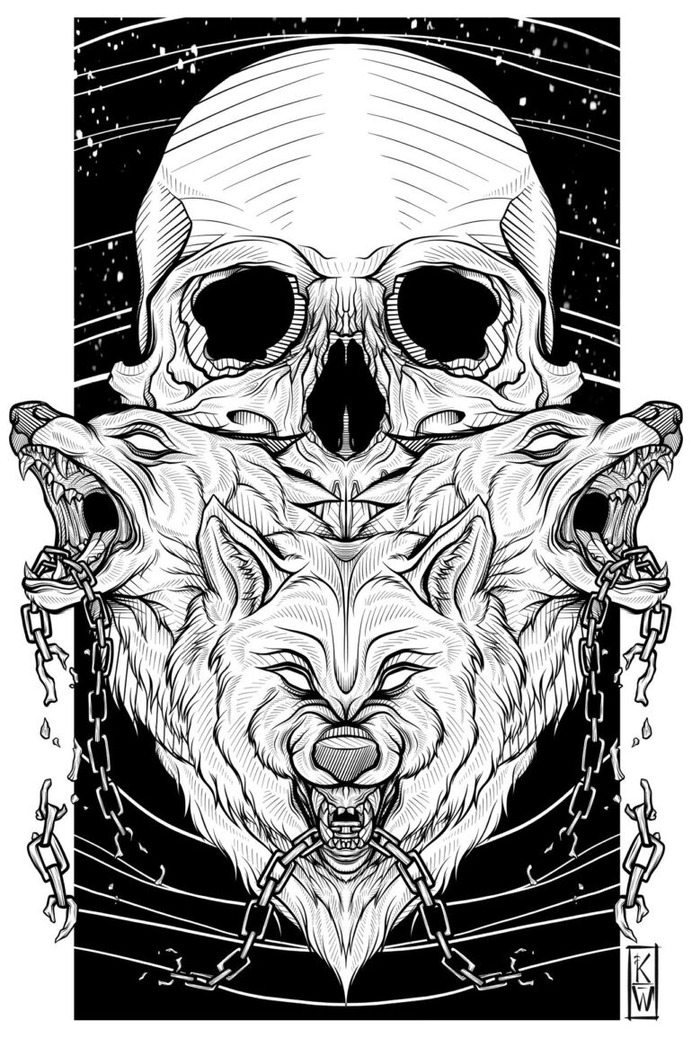 River Styx by BlackCatIllustration