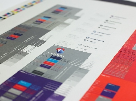 Swisscom | Moving Brands - a global branding company #branding #guide #guidelines #corporate #style