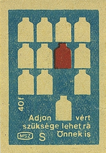 Hungarian matchbox label | Flickr - Photo Sharing! #matchbox #hungarian #vintage #label