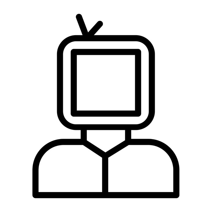 See more icon inspiration related to tv, journalist, news reporter, reporter, electronics, television, communications, user, head, screen, vintage, man and monitor on Flaticon.