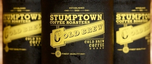Stumptown Coffee Roasters - Home #bottle #packaging #print #single #color #vintage #graphics #style