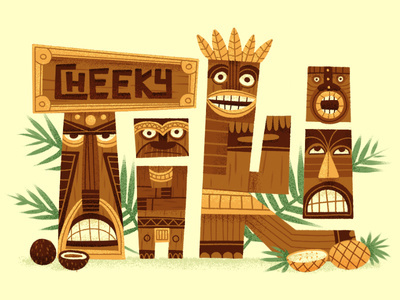 #illustration #tiki