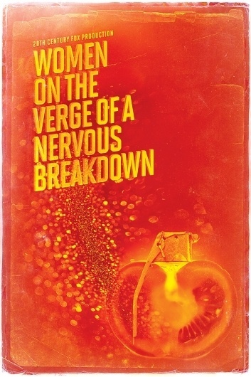 Women on the Verge of a Nervous Breakdown on the Behance Network #soletic #poster #tight #type #felix #typography