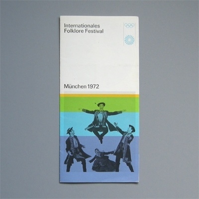 Otl Aicher 1972 Munich Olympics - Leaflets #otl #1972 #aicher #olympics #munich