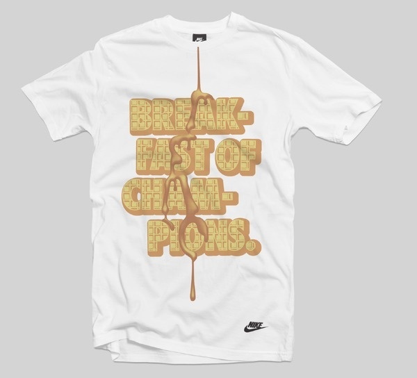 Nike Sportswear Art & Design by D. Kim #waffles #tshirt #apparel #shirt