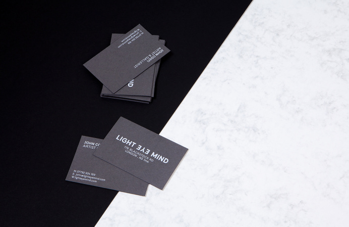 All Works Co. Light Eye Mind Identity #identity #print #lighteyemind #allworksco #graphicdesign #london #logo #minimal #art #gallery