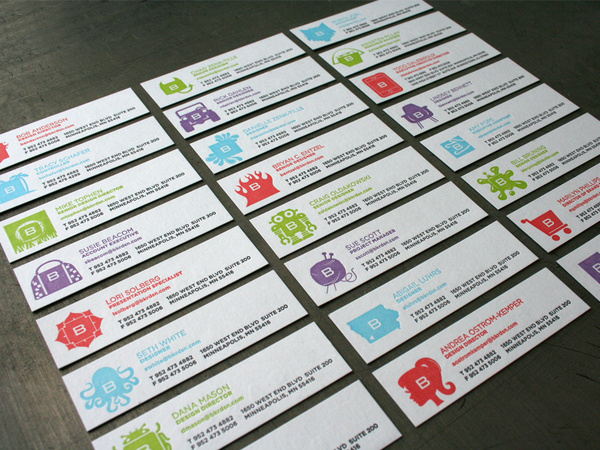 Letterpress Love With Baker Associates « Beast Pieces #cards #business