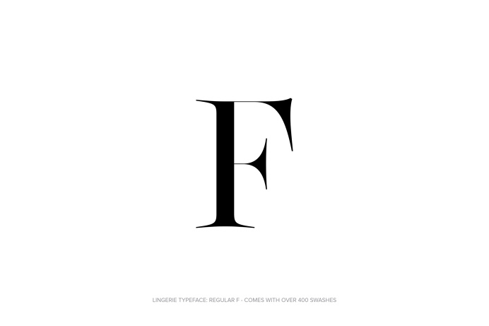 Lingerie Typeface - The Most Advanced Typeface For Fashion And Luxury by Moshik Nadav Typography #Lingerie #Typeface #Fashion #FashionTypogr