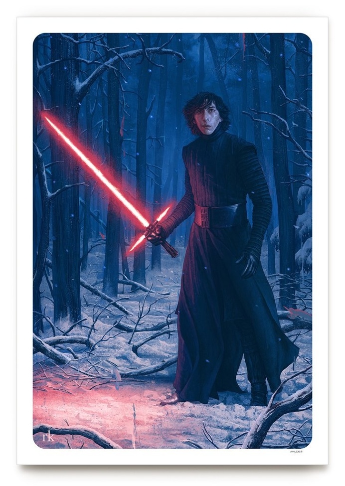 Star Wars: Ikonescape Series - Created by Rory KurtzLimited edition prints available for sale at Bottleneck Gallery.