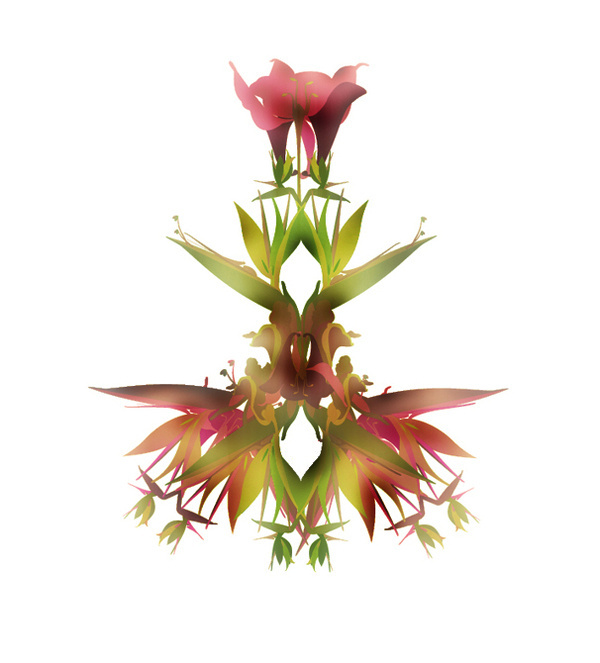 jesus as a flower : Cristian Grossi fashion illustrator and designer #kreativehouse #flower #contemporary #artwork #illustration #art #fashion #grossi #cristian