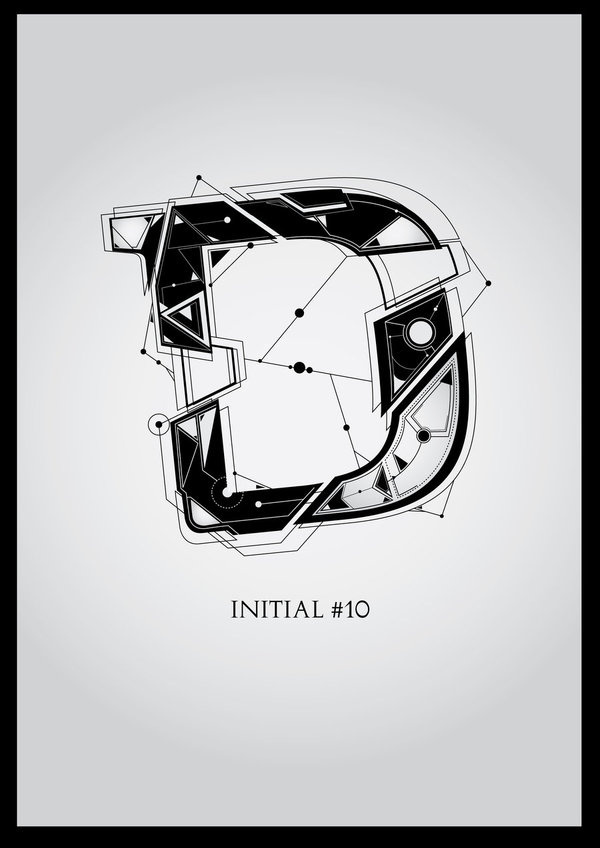 D by ~Osx86 on deviantART #typography