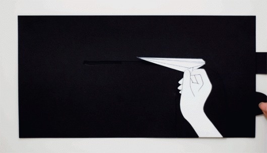 Delightful Paper Pop Ups by Jenny Chen #animation #pop #aeroplane #throw #hand #glide #up #paper