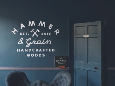 Hammer & Grain #urban #logo