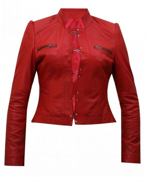 Wrestler Živilė Raudonienė Red Jacket