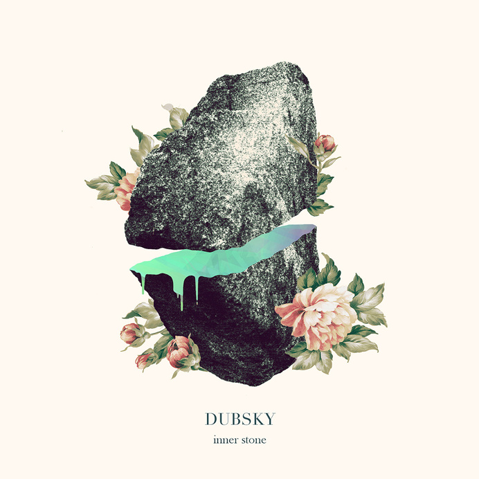 Inner Stone #album art #artwork #collage #flowers #stone