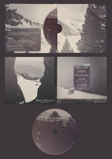 Come, Emmanuel #music #design #packaging #winter