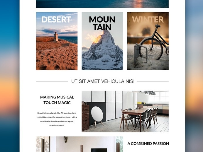 Web Template by Ramotion http://ramotion.com #dribbble #page #responsive #ramotion #design #website #behance #web #landing