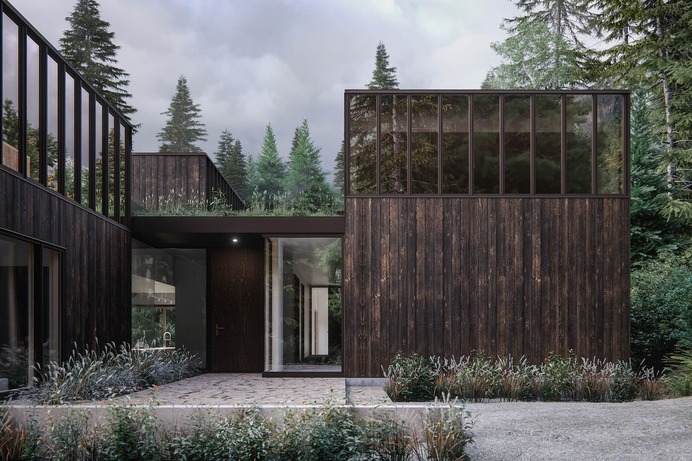 beautiful house in british columbia