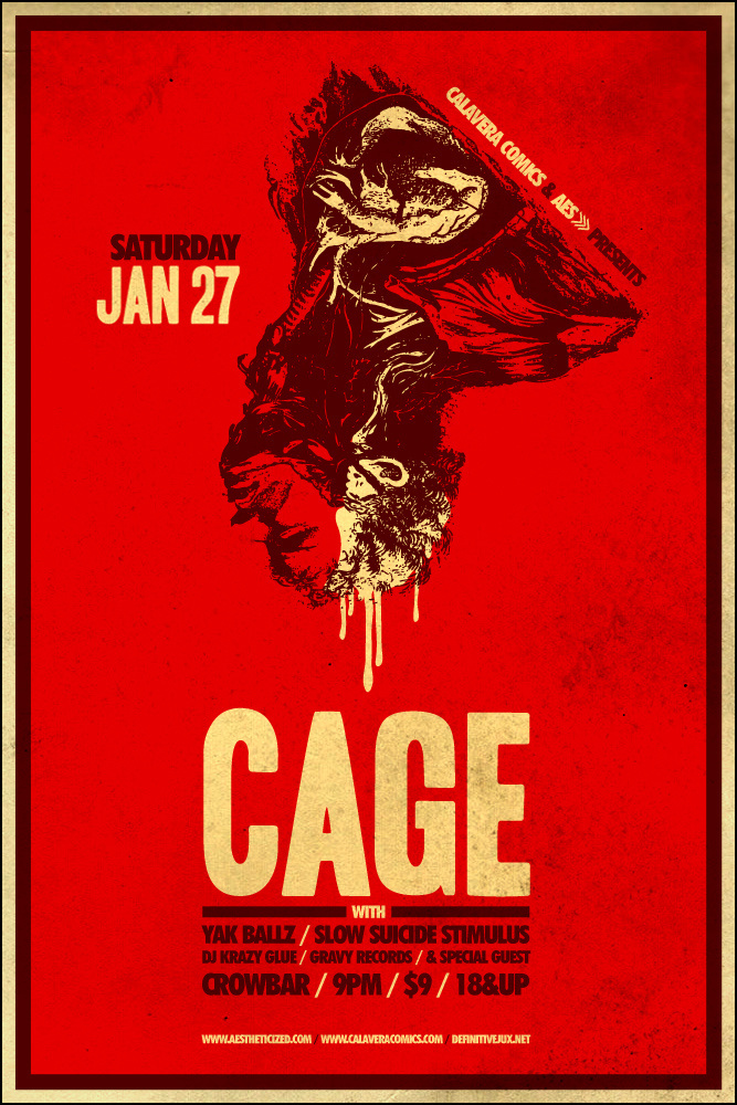 Gig Posters - The Work of Mark Malazarte